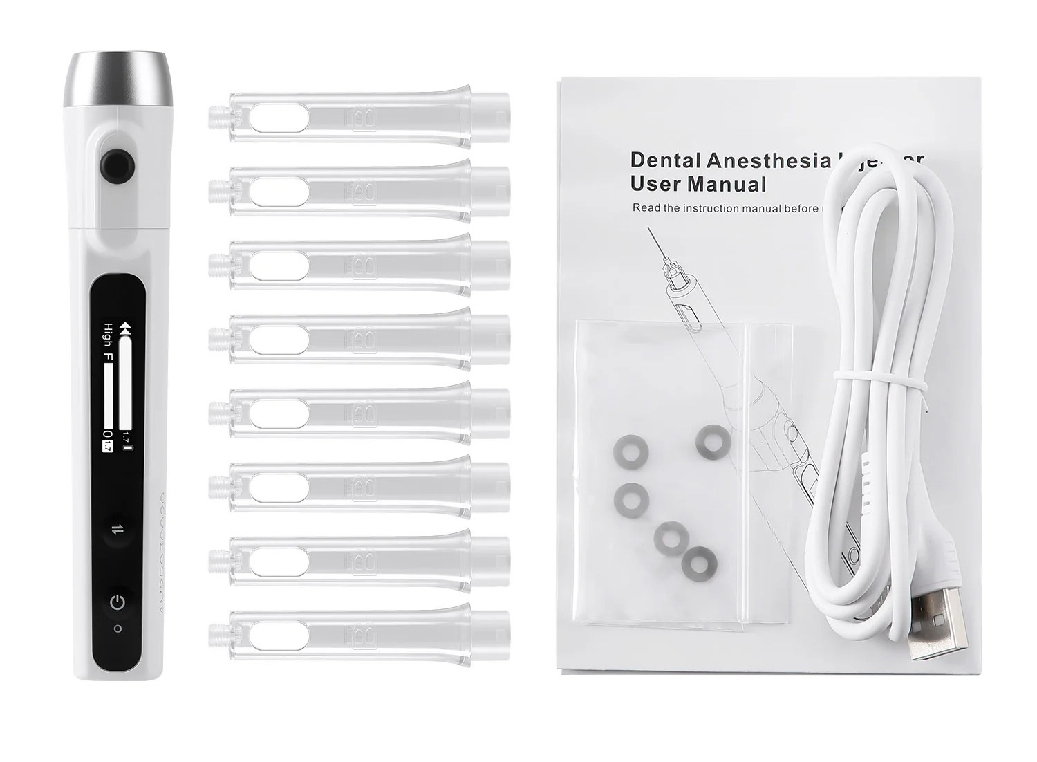 Dental Electric Anesthesia Injector Pen Oral Anesthesia Device Instruments